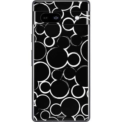 Disney Mickey Mouse Logo Pattern Google Pixel 7a Skin